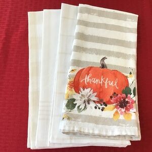Fall Dish Towels, NWOT